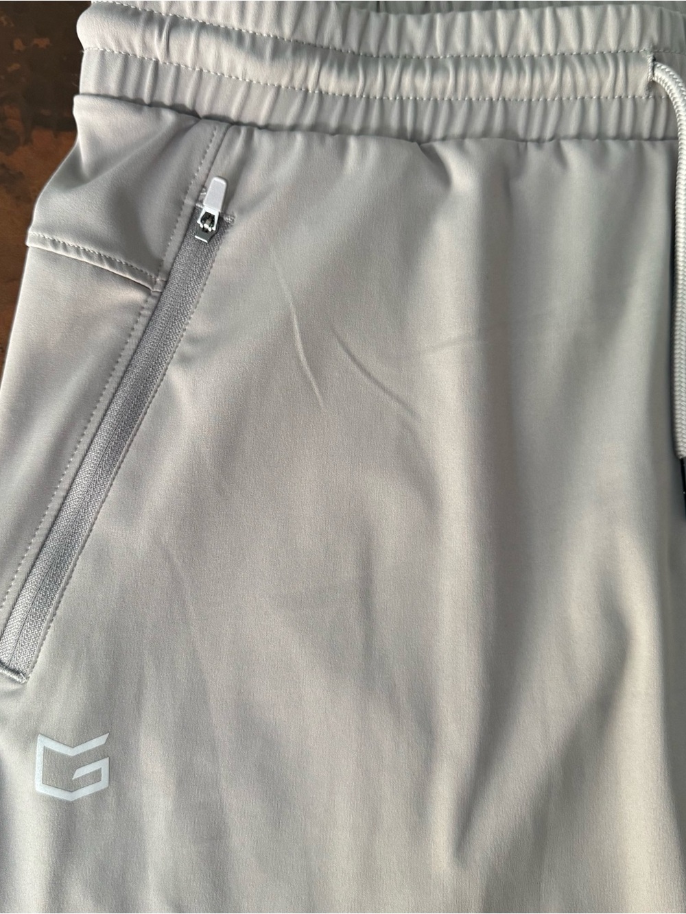 G Gradual Mens XXL Open Bottom Athletic Pants Track Gym Workout Joggers Zipper - Picture 4 of 11